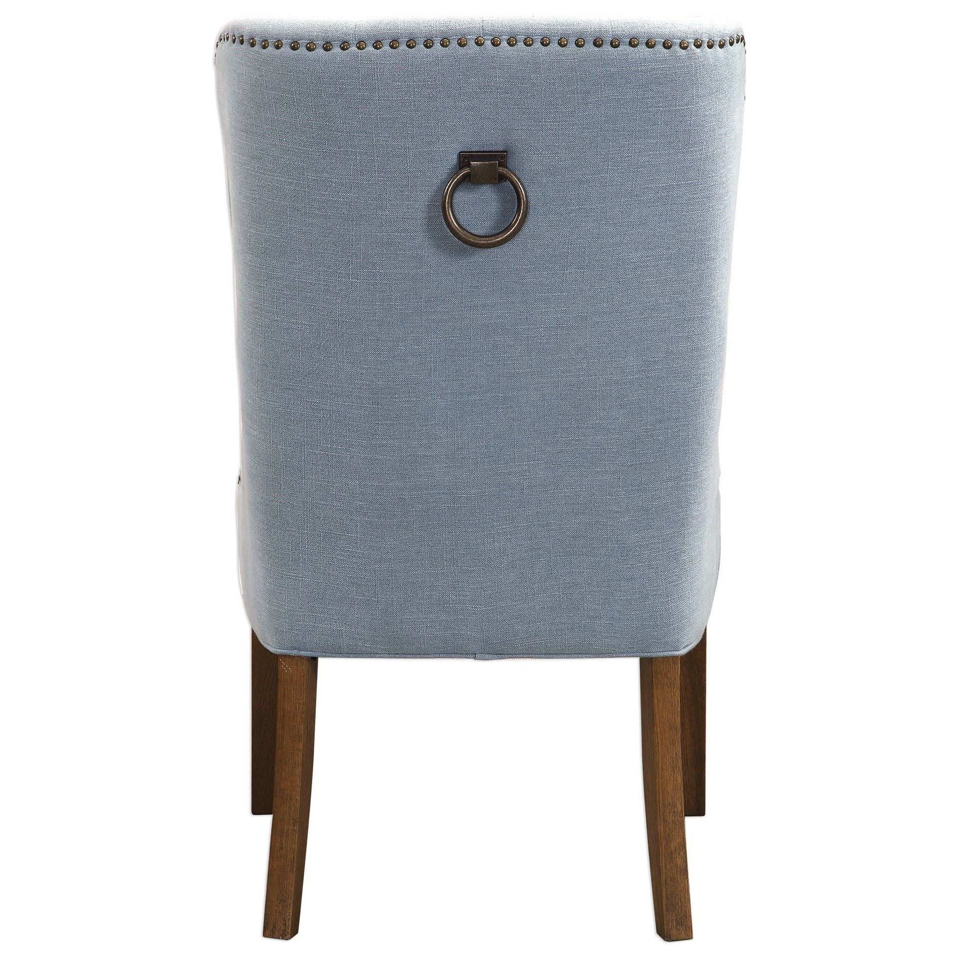 Uttermost Accent Furniture Accent Chairs 23473 Rioni Tufted Wing